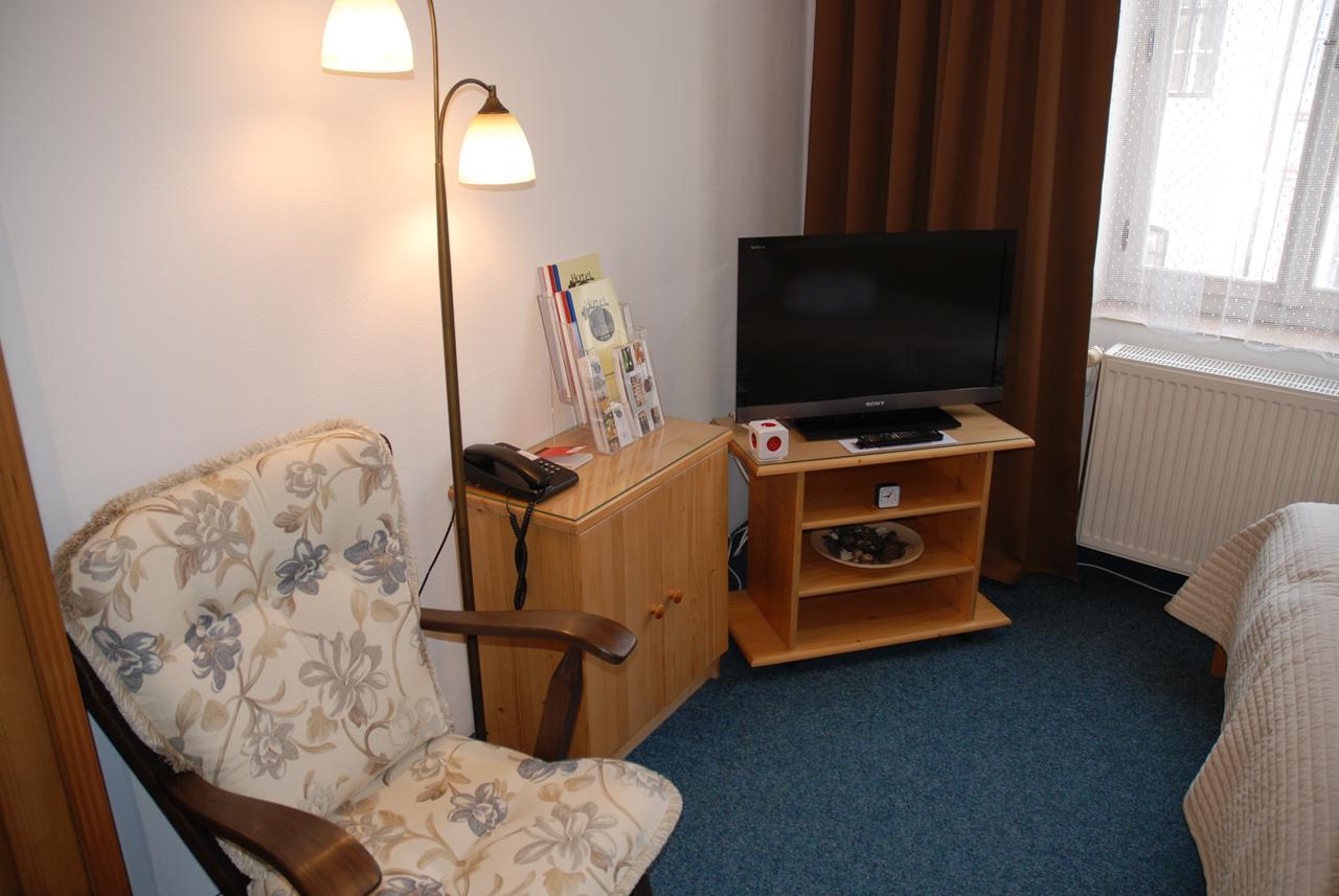 Hotel U Ruze Slavonice Esterno foto